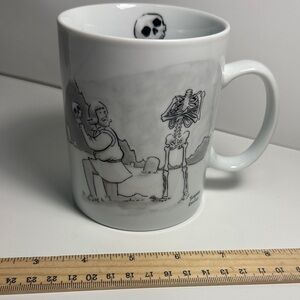 Conde Nast coffee Mug New Yorker Alas, poor Yorick" scene Shakespeare's Hamlet